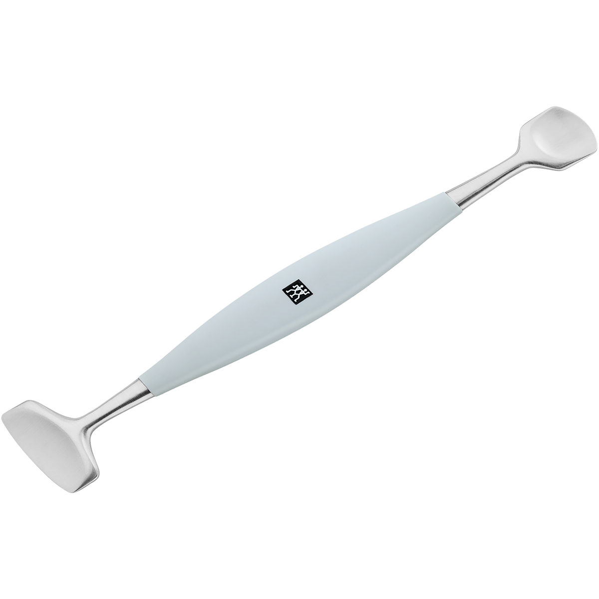 Queransicht des ZWILLING Facial Pore Refiners mit beidseitig unterschiedlich geformten Enden.