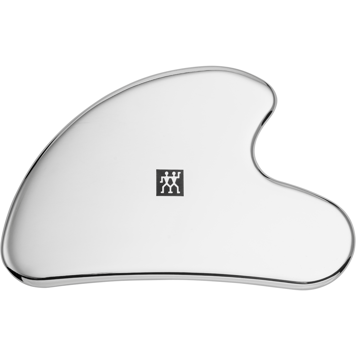 ZWILLING Premium Edelstahl-Gesichtsmassager für wohltuende Gua-Sha-Behandlungen.